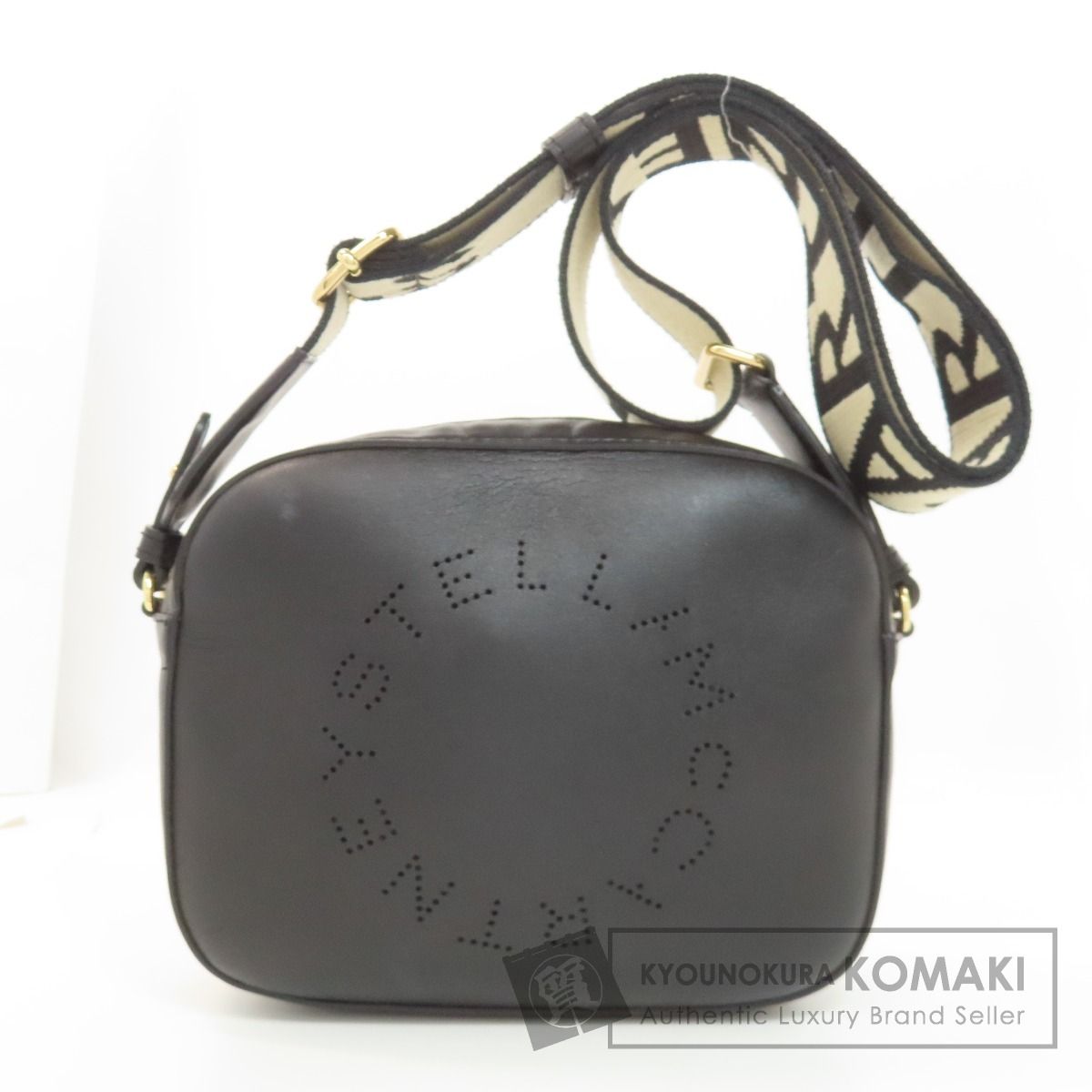 Stella McCartney ステラマッカートニー ロゴ ショルダーバッグ ポリエステル レディース