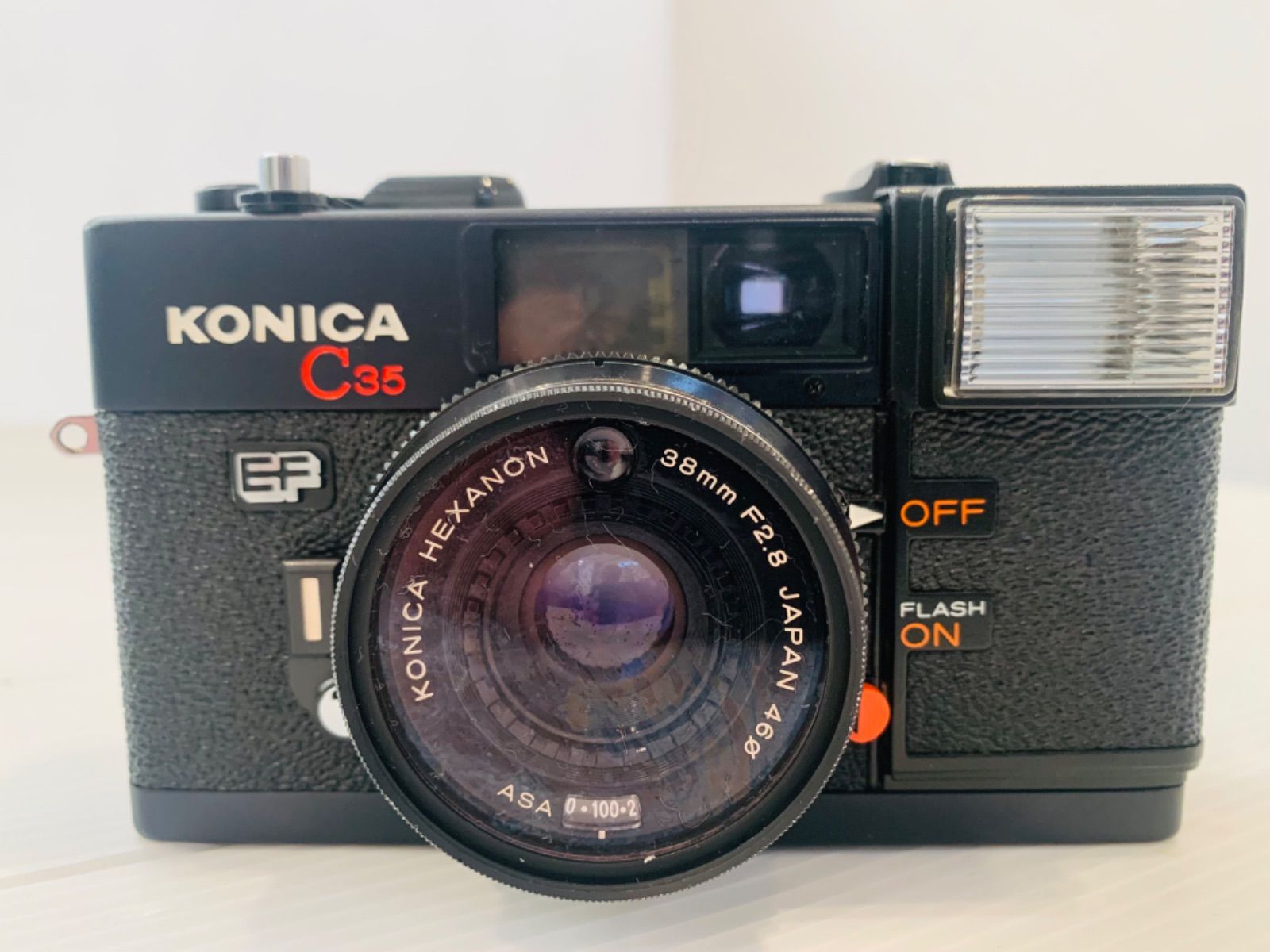 完動品】フィルムカメラ Konica C35 EF ピッカリコニカ - メルカリ