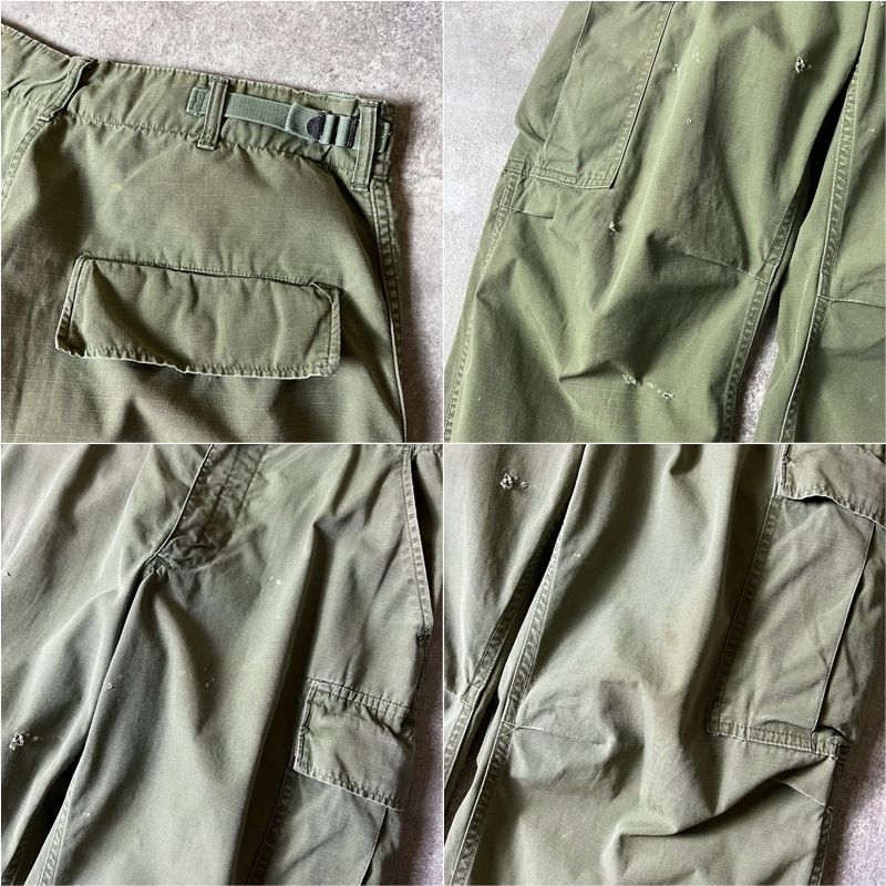 雰囲気系 60s 68年製 US ARMY 米軍実物 リップストップ