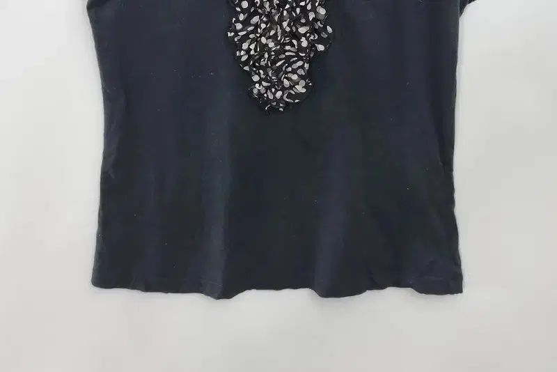 YUKI TORII レトロ レース 黒 半袖 Tシャツ M ヴィンテージ 半袖