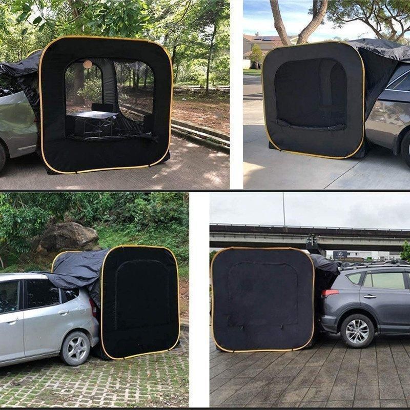 防災対策 車中泊テントカーサイドタープ