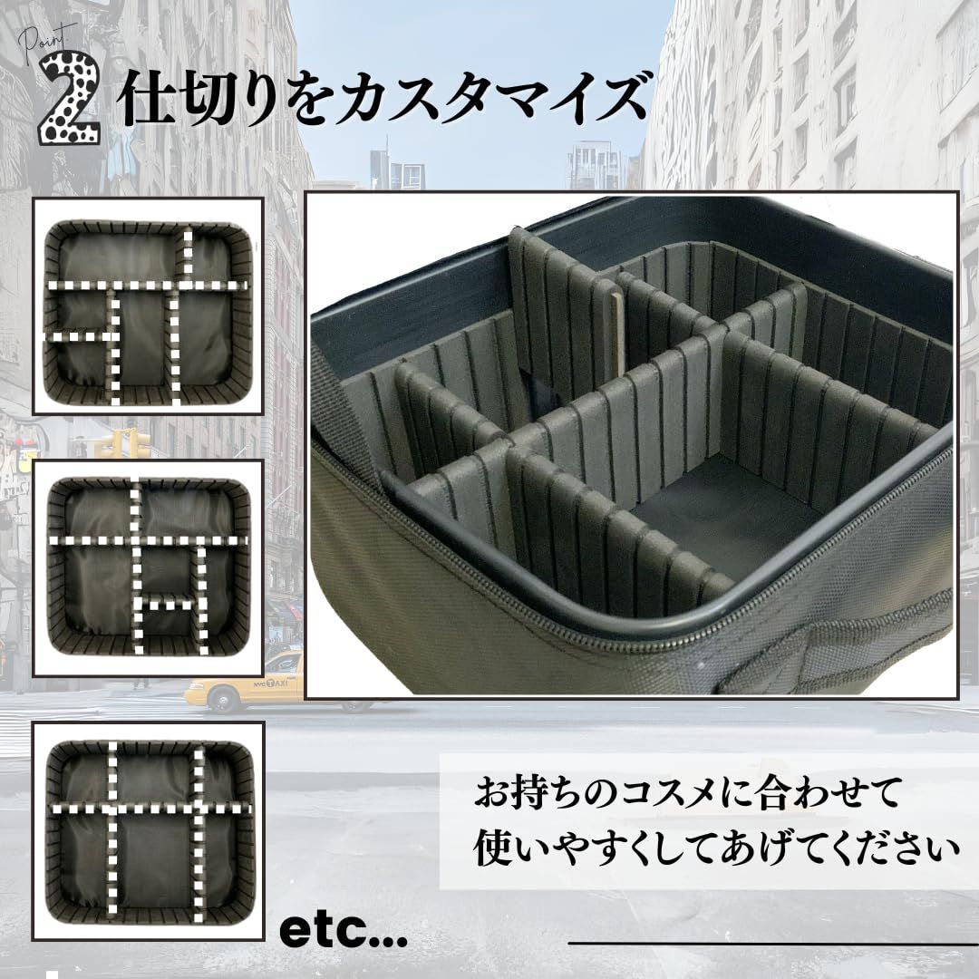 新着商品】収納ケース プロ用 コスメポーチ 持ち運び 化粧ポーチ