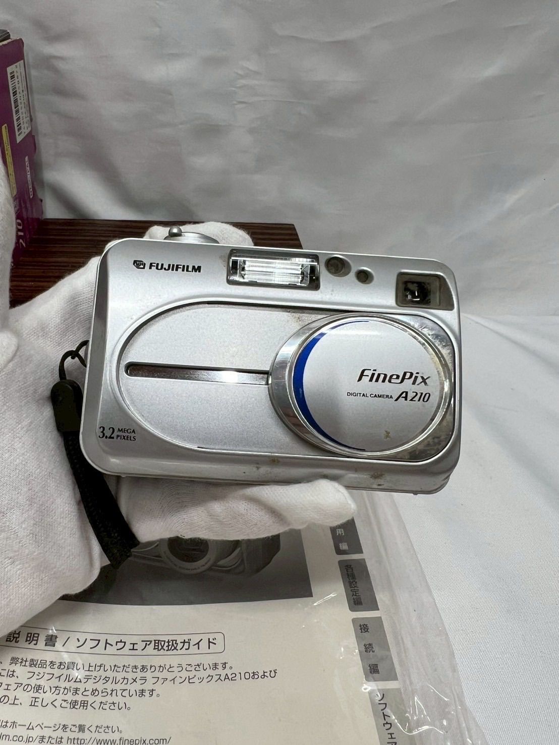FUJIFILM FinePix A210 xDピクチャーカード付 乾電池式 μ10 DIGITAL xD
