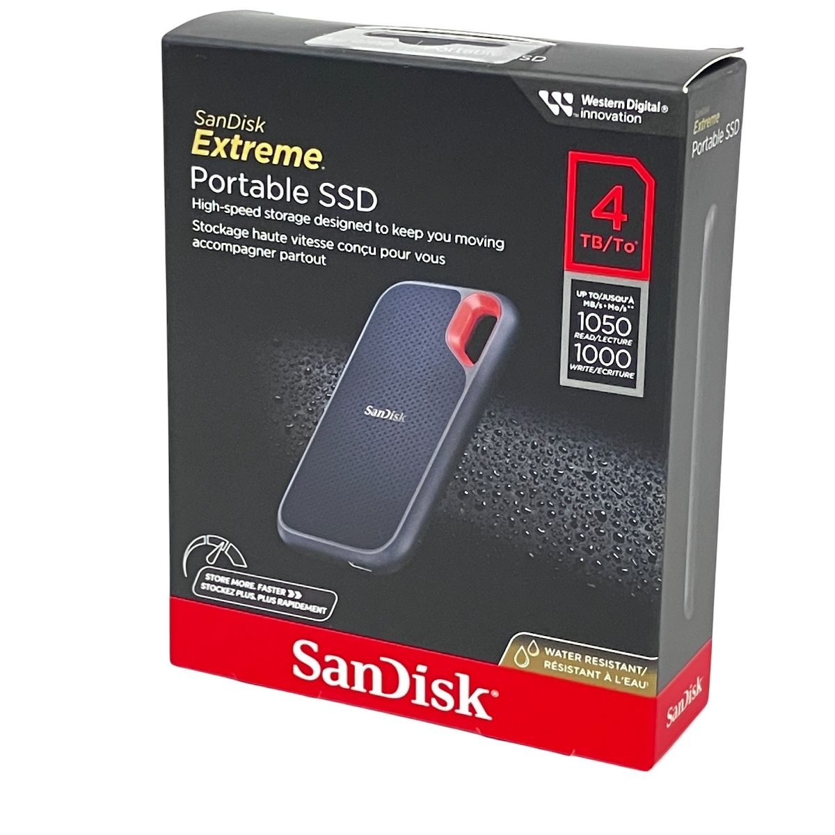 SanDisk SDSSDE61-4T00-G25 Extreme Portable SSD PC周辺機器 ♥ Z10454596