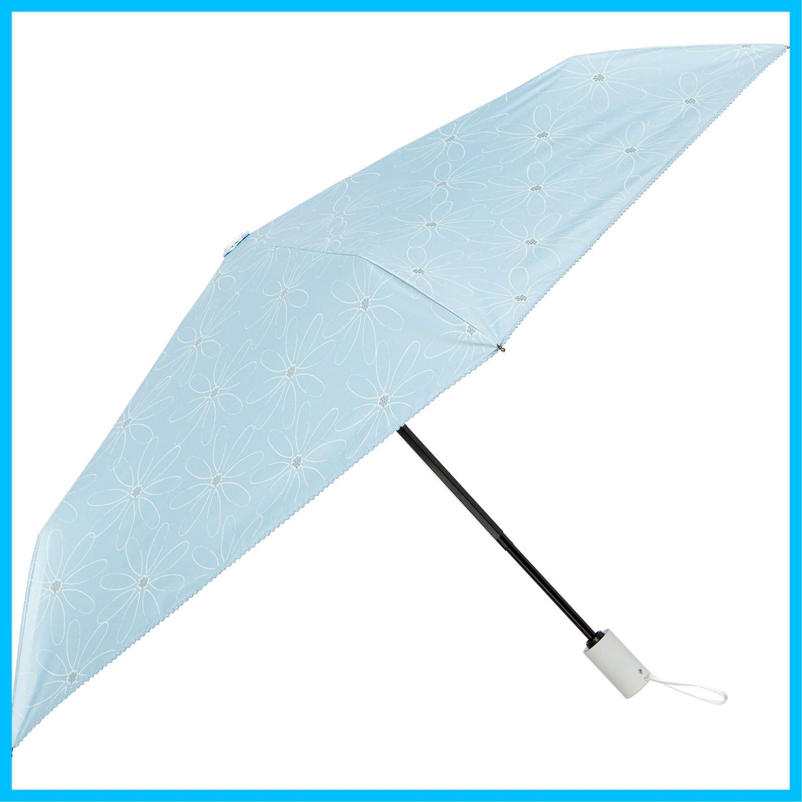 【特価商品】[ムーンバット] estaa(エスタ) 花柄 自動開閉傘 雨傘 折り