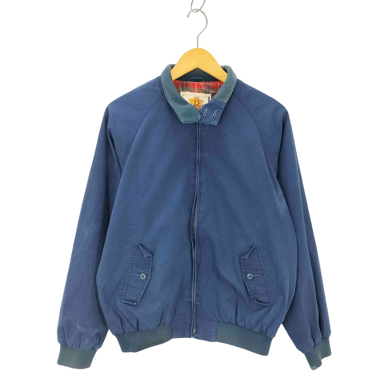 【80s】 バラグータG9 英国製 サイズ40 ヴィンテージ バラクータ BARACUTA 80s G9 jacket 裏地チェック柄 スウィング