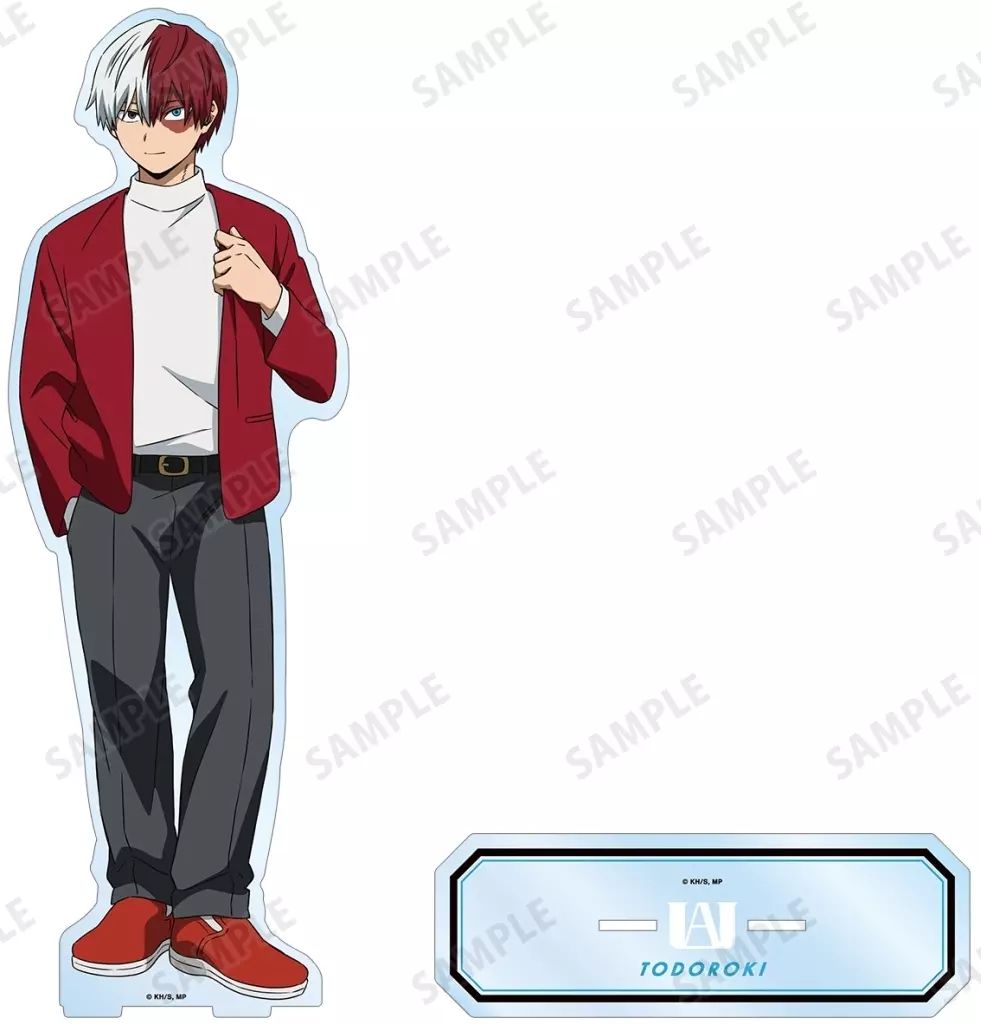 ヒロアカ 雄英高校オープンスクール 轟 焦凍 S賞 アクリルボード 轟焦