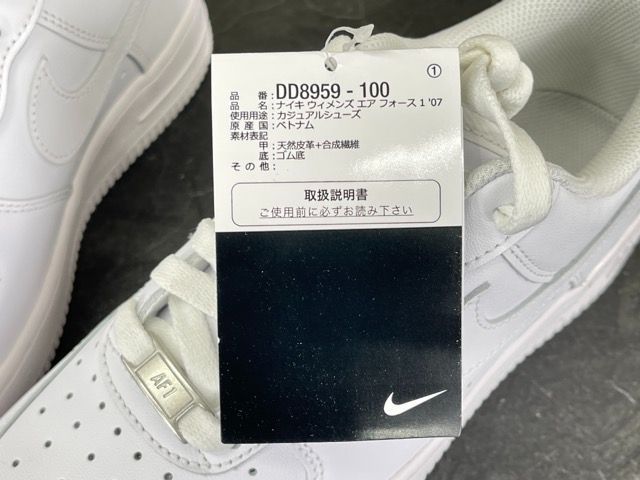 新品 NIKE ナイキ DD8959-100 WMNS AIR FORCE 1 '07 ホワイト サイズ