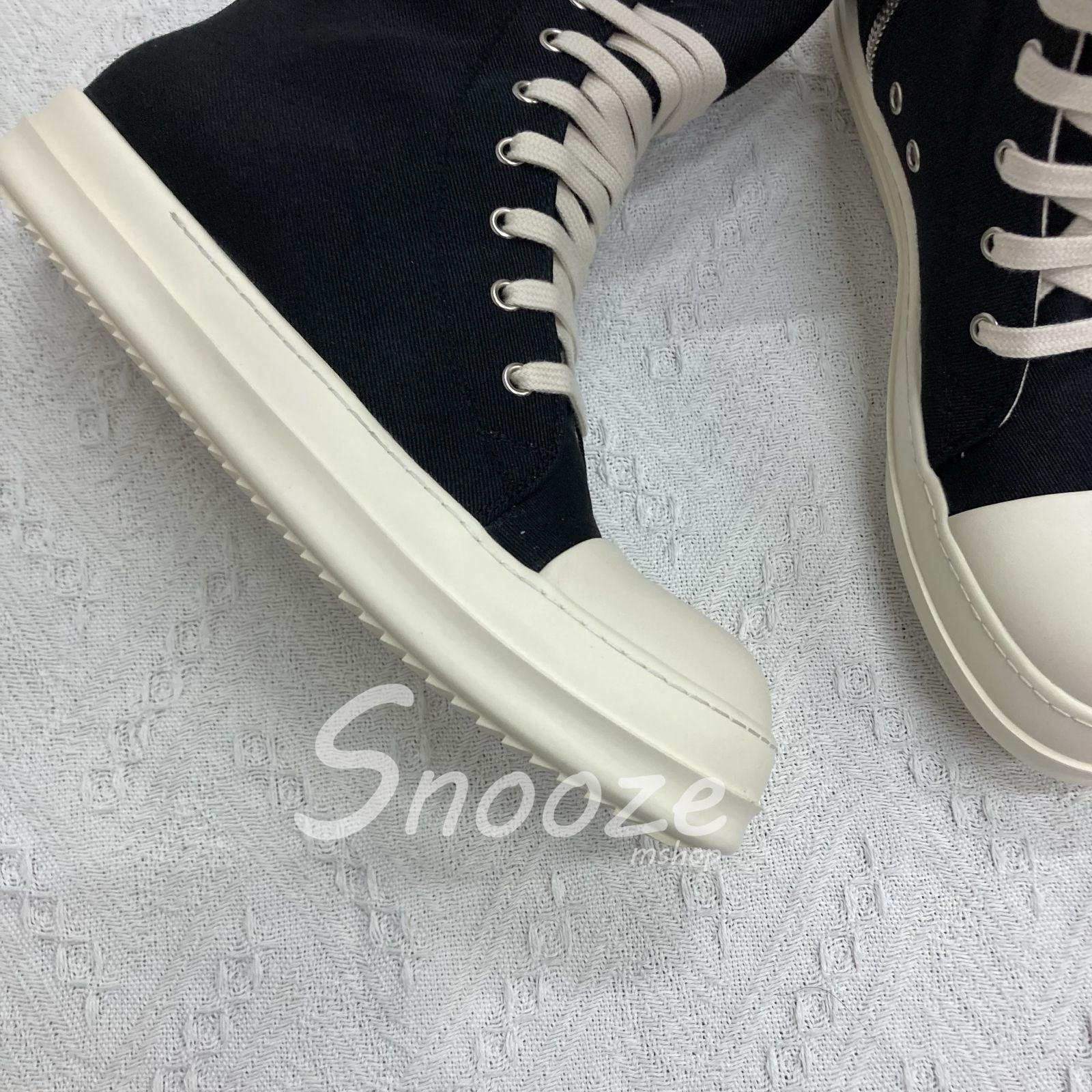 Rick Owens DRKSHDW Ramones ハイカット スニーカー - メルカリ