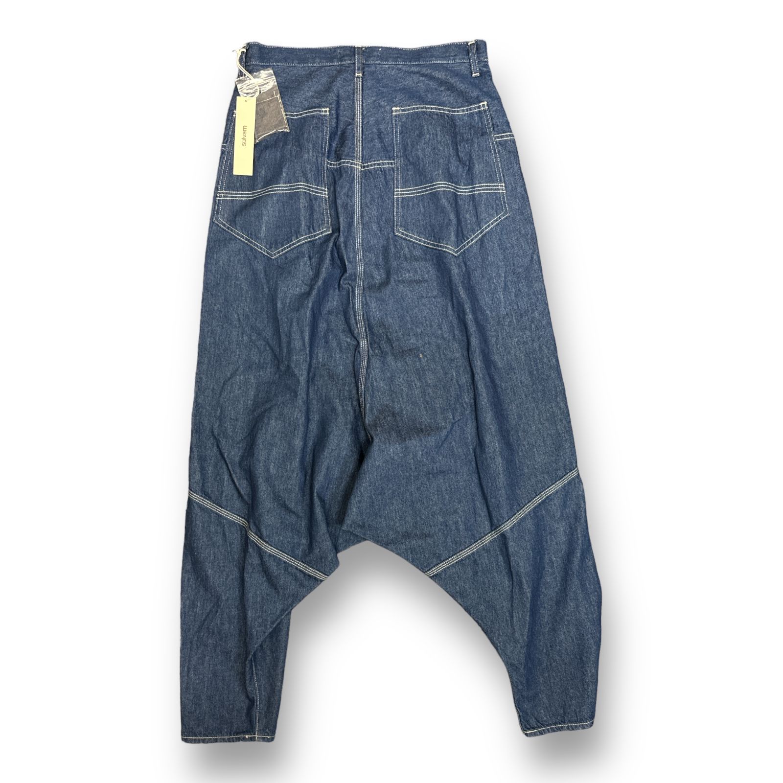 定価62700円 23SS sulvam サルエルデニムパンツ　S ジーンズ 定価62700円 23SS sulvam サルエルデニムパンツ S ジーンズ 定価