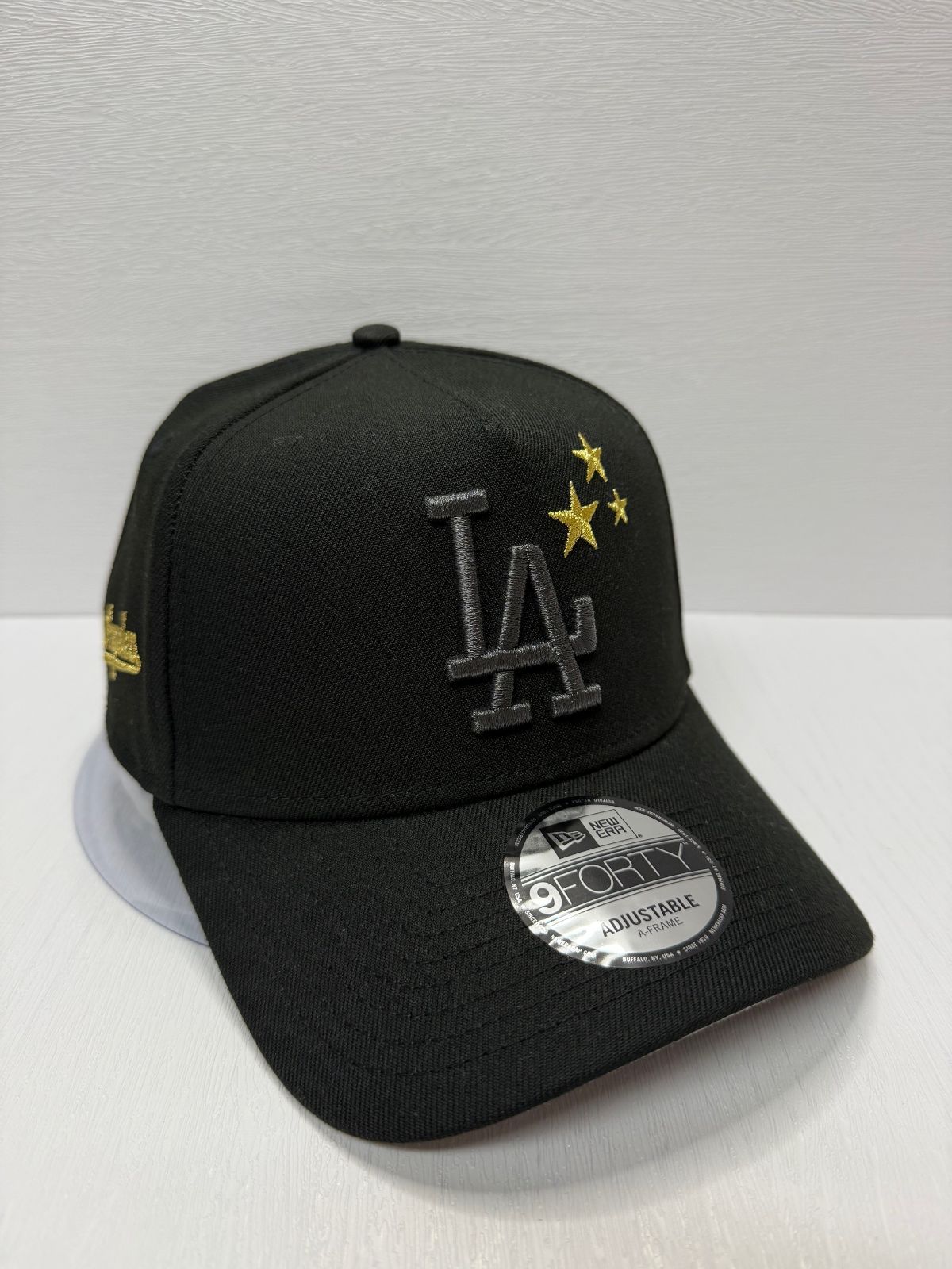 Newera ロサンゼルスドジャース 9forty A-FRAME スナップバックキャップ ブラック