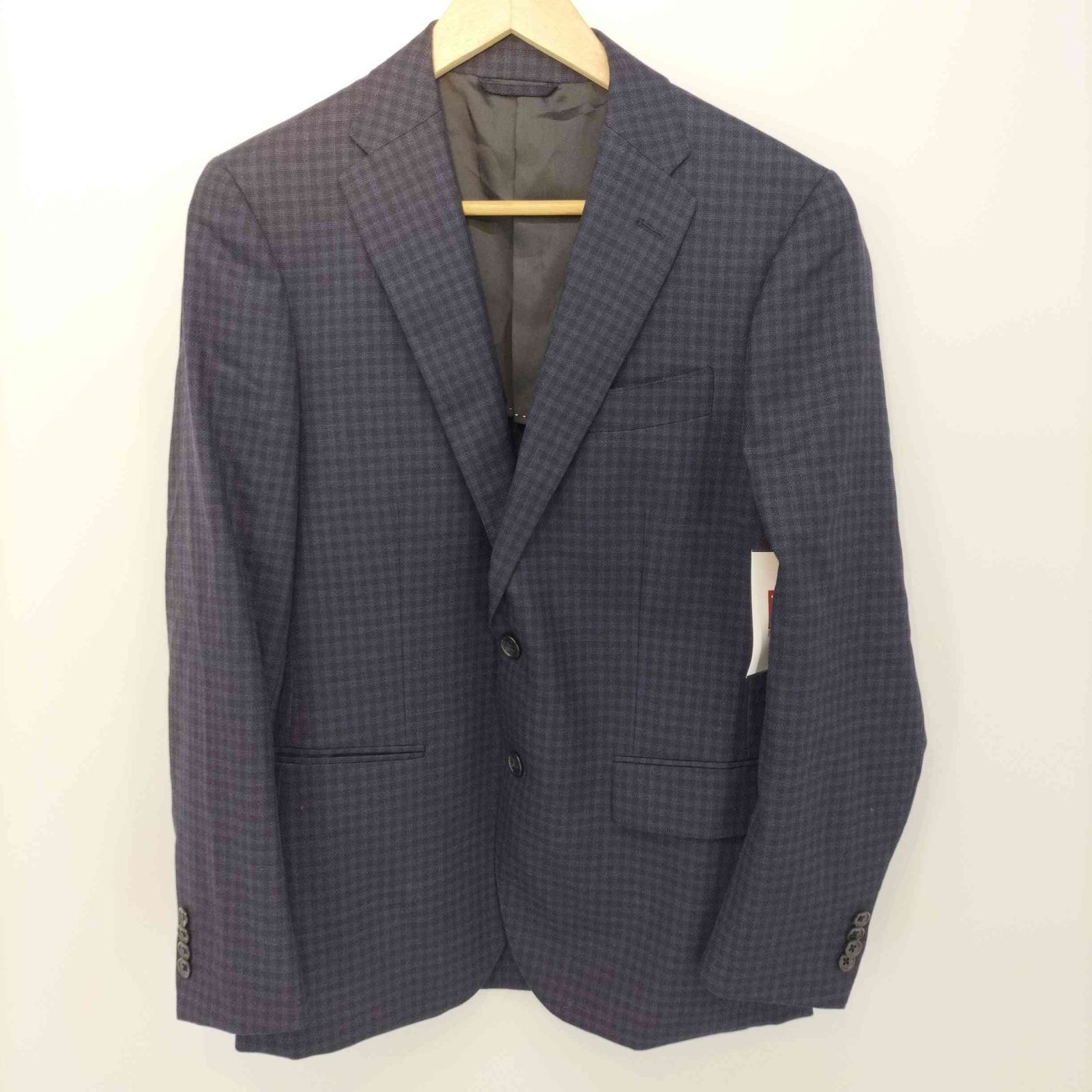 シンプリシテェ SIMPLICITE MERINOS D'ARLES 千鳥格子 メンズ 44