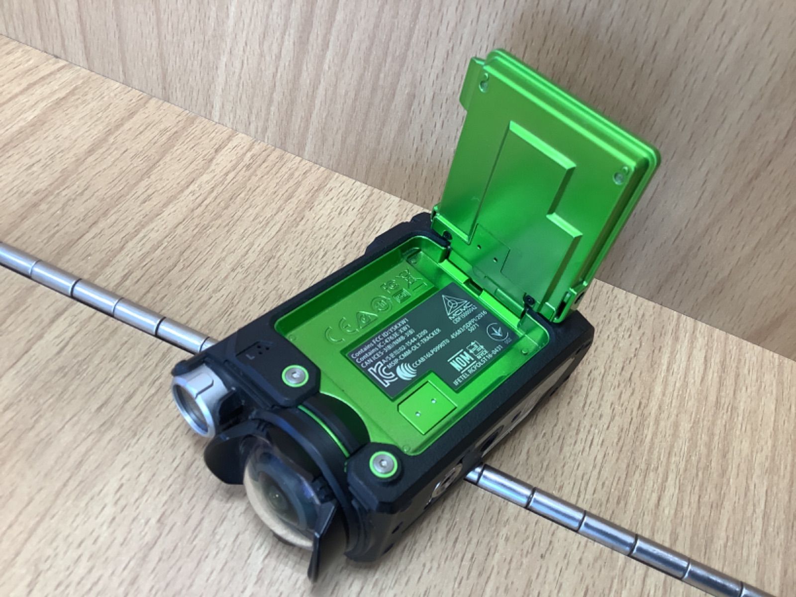 G1384【ジャンク扱】オリンパス OLYMPUS STYLUS TG-TRACKER グリーン