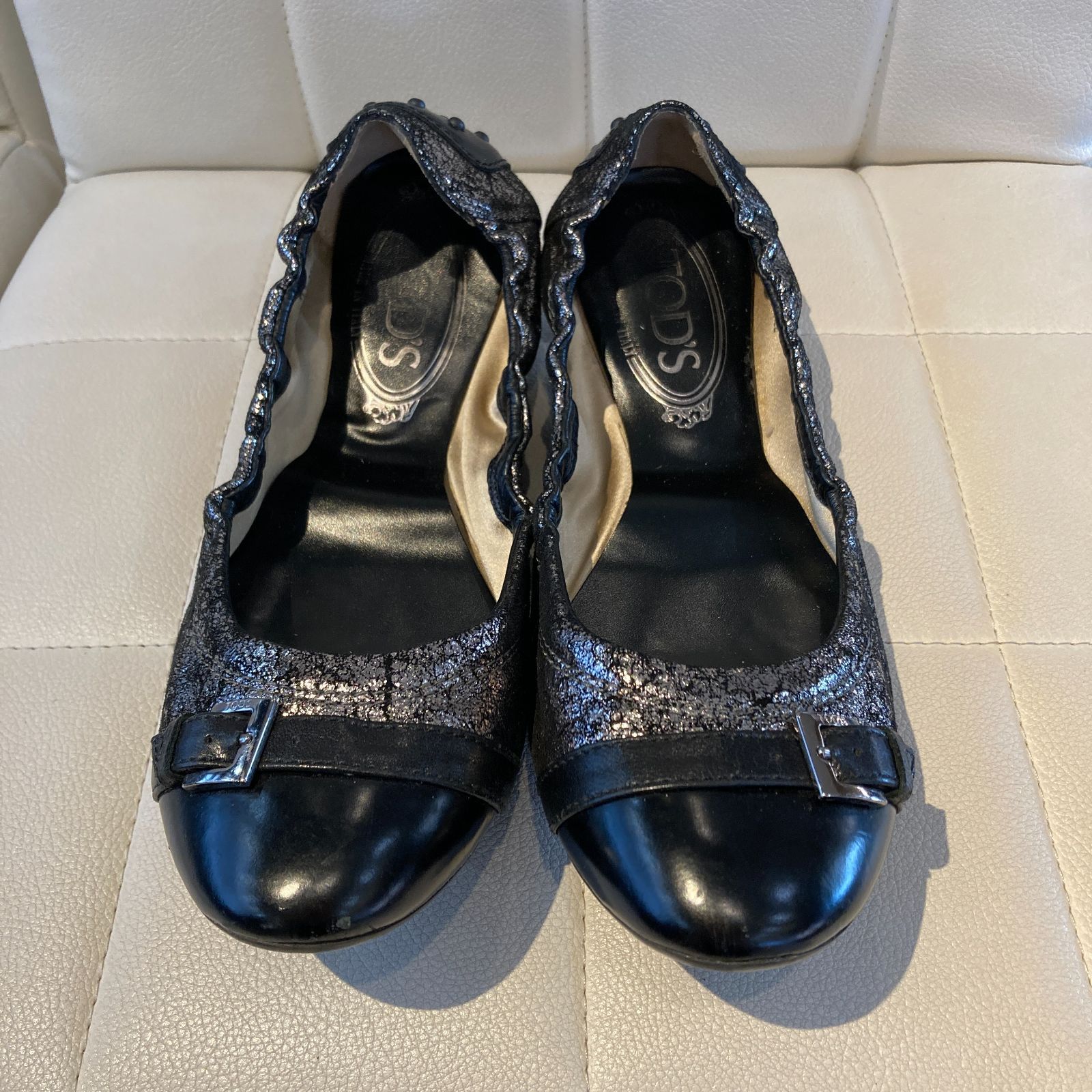 直営店買付★TOD'S バレリーナ バブルフラットシューズ Cendrillon バレエフラット【New Size】｜ | バレリーナシューズ