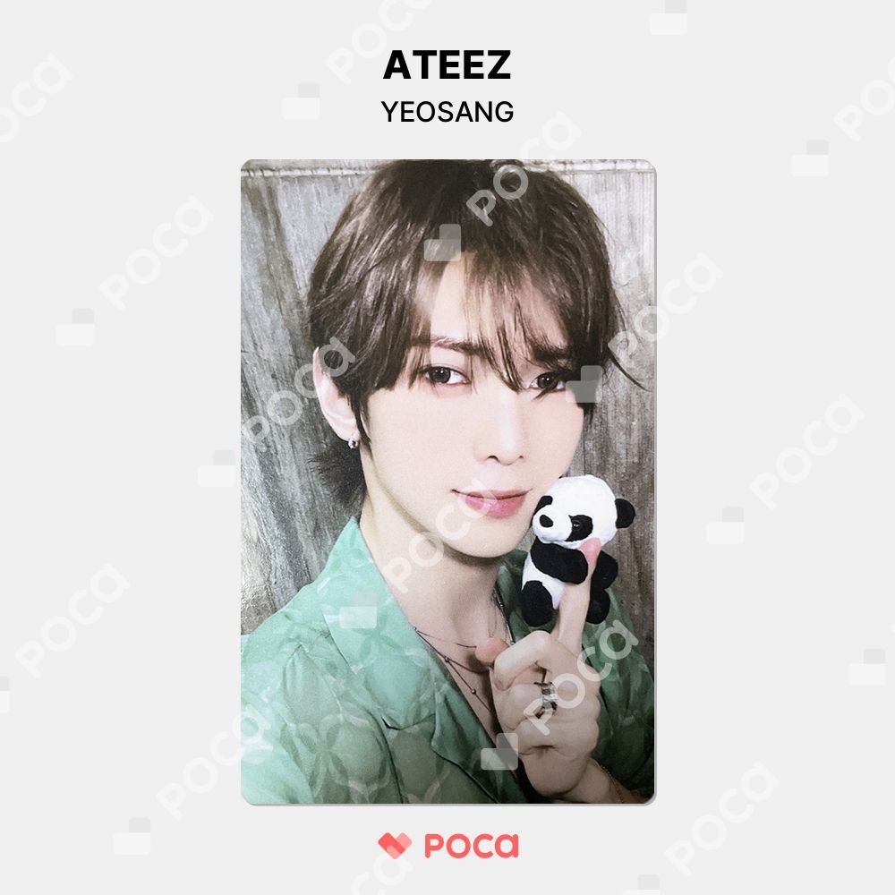ATEEZ YEOSANG PHOTOCARD ヨサン　トレカ K-POP グッズ ateez エイティーズ YEOSANG ヨサントレカ 風