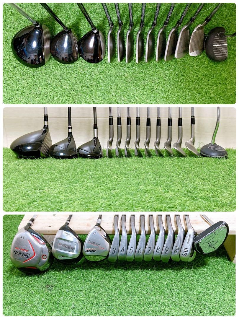 H12 スリクソン　初心者オススメ　ゴルフクラブセット　メンズ　13本 H12 スリクソン 初心者オススメ ゴルフクラブセット メンズ 13本