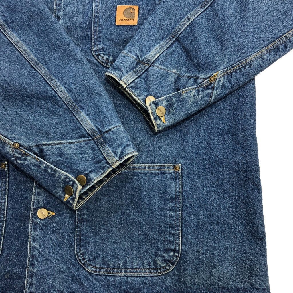 90年代 Carhartt カーハート デニム ミシガンチョアコート
