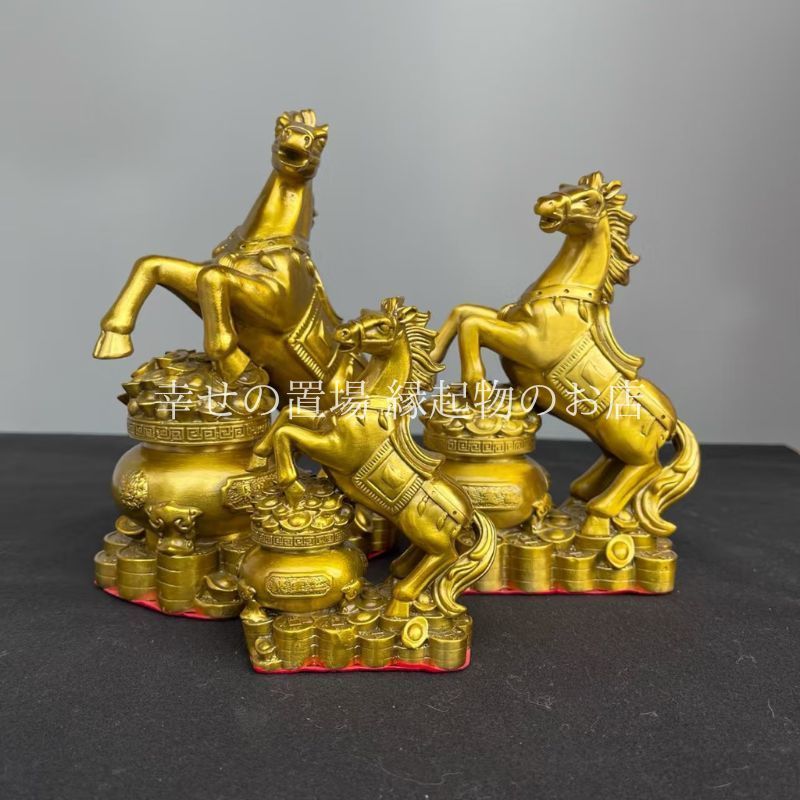 馬のオブジェ 置物 ゴールド 風水 金運 縁起物 馬のオブジェ 置物 ゴールド 風水 金運 縁起物 : インテリア北欧Yahoo