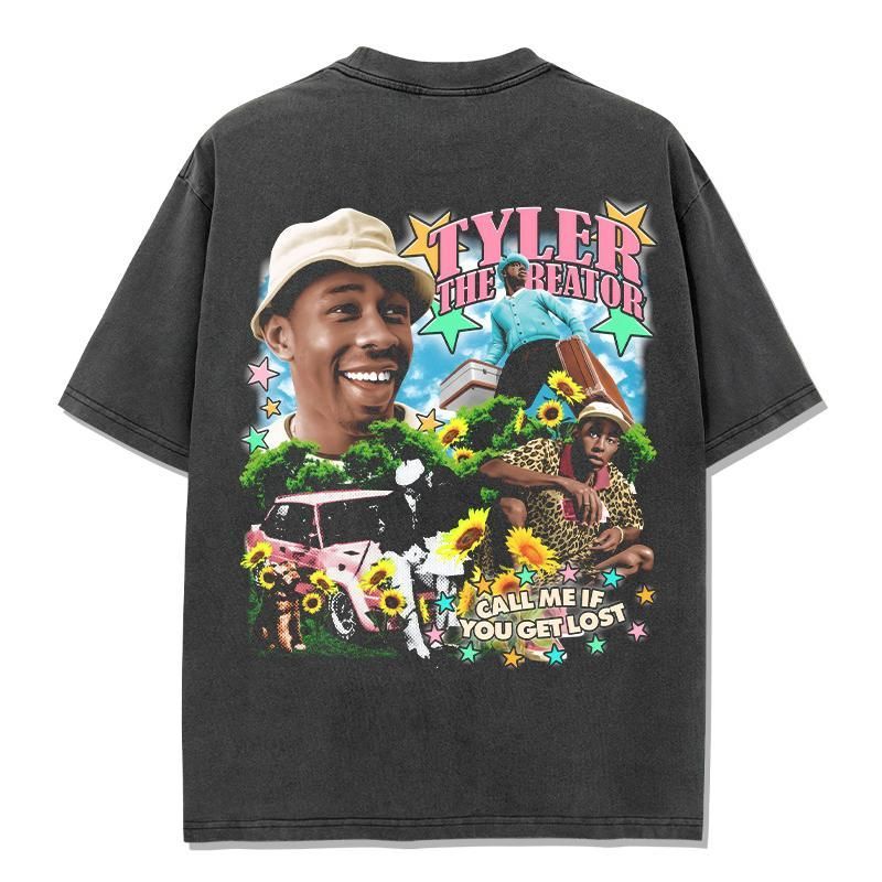 タイラー ザ クリエイター Tyler The Creator 両面プリント ラップT
