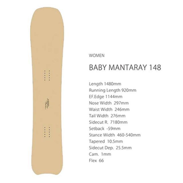 GENTEMSTICK ゲンテンスティック 24-25 BABY MANTARAY 148 ベビーマンタレイ 早期予約 特典多数 2024-2025 スノーボード  スノーサーフ - メルカリ