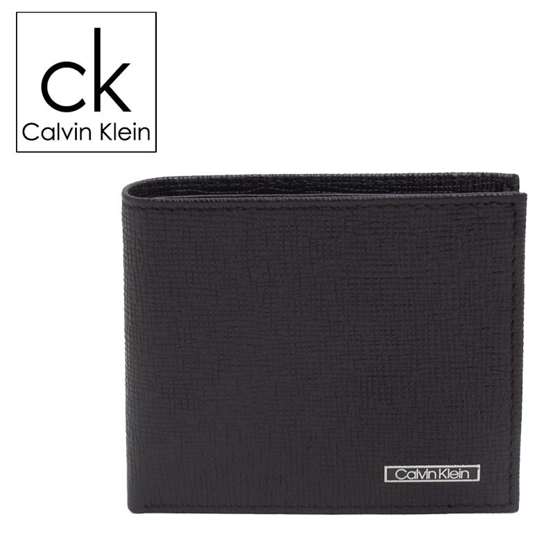 カルバンクライン Calvin Klein 二つ折り財布 レザー メンズ