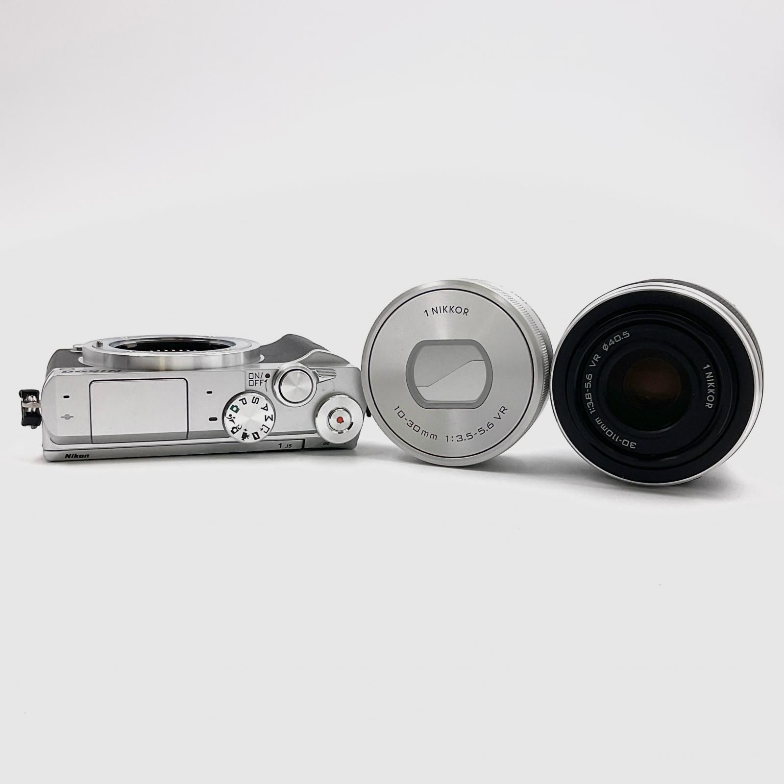 動作確認済】Nikon 1 J5 ダブルズームレンズキット シルバー 【公式通販】