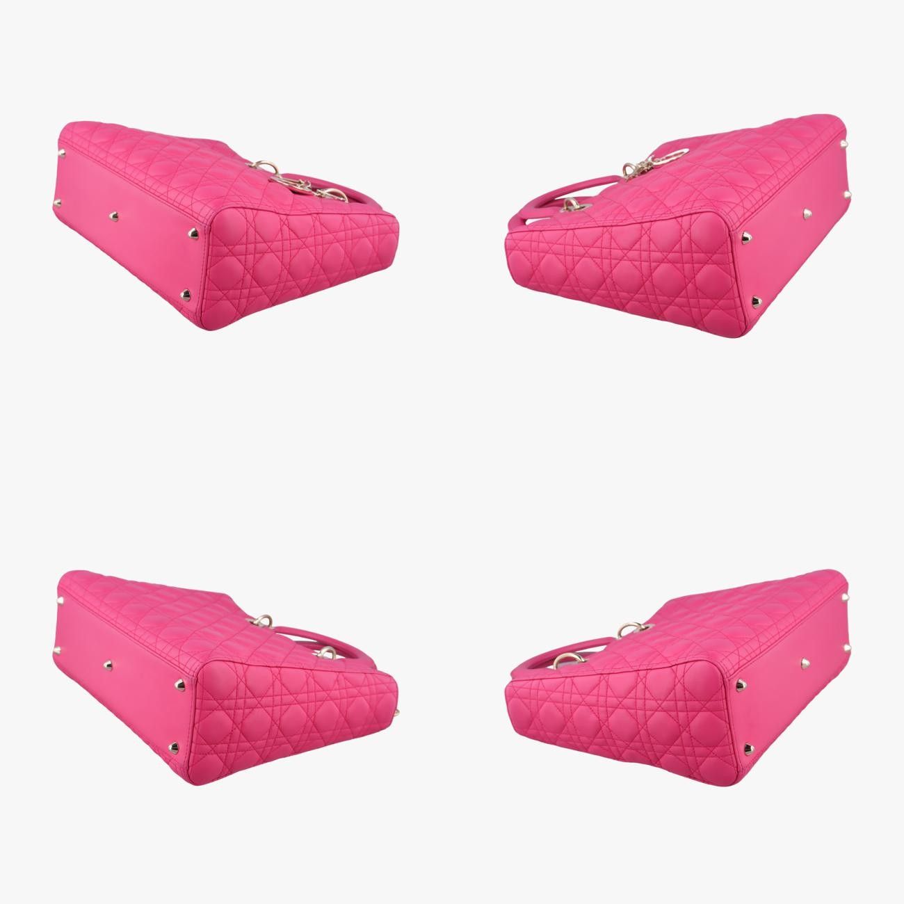 クリスチャンディオールChristian Diorレディディオールピンクラムスキン18-MA-0123