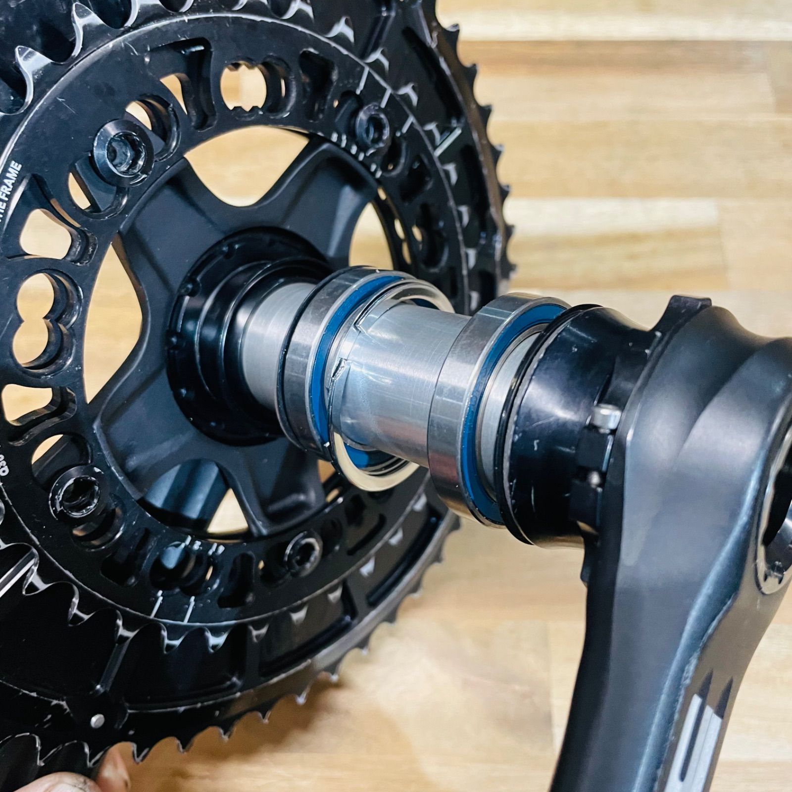ROTOR 3D クランク Q-RINGS 楕円 チェーンリング 170mm 52-36T