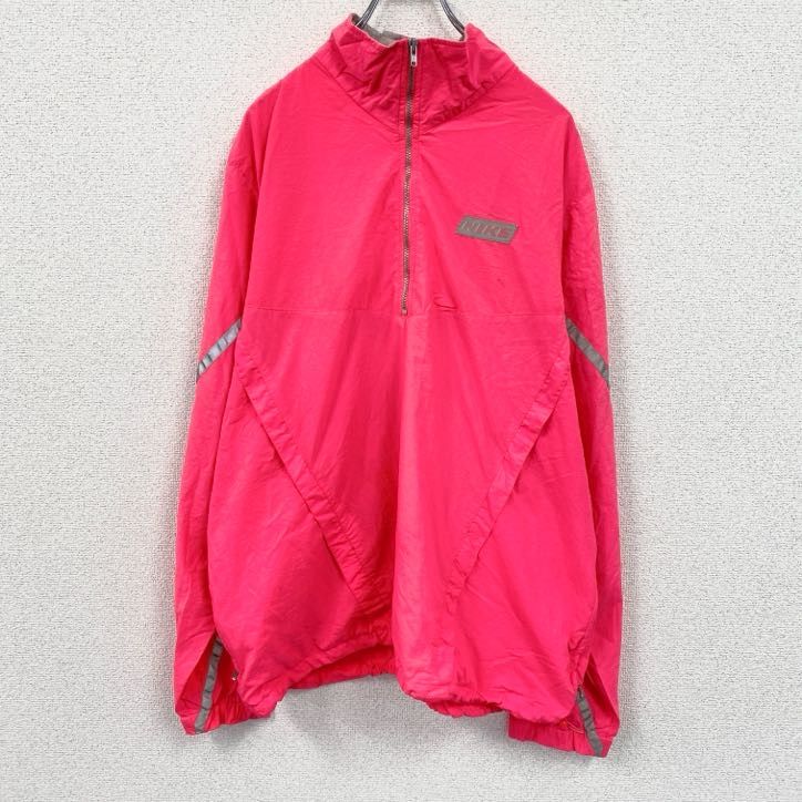 古着 used 90s NIKE ナイキ ハーフジップナイロンジャケット 古着 used 90s NIKE ナイキ ハーフジップナイロンジャケット