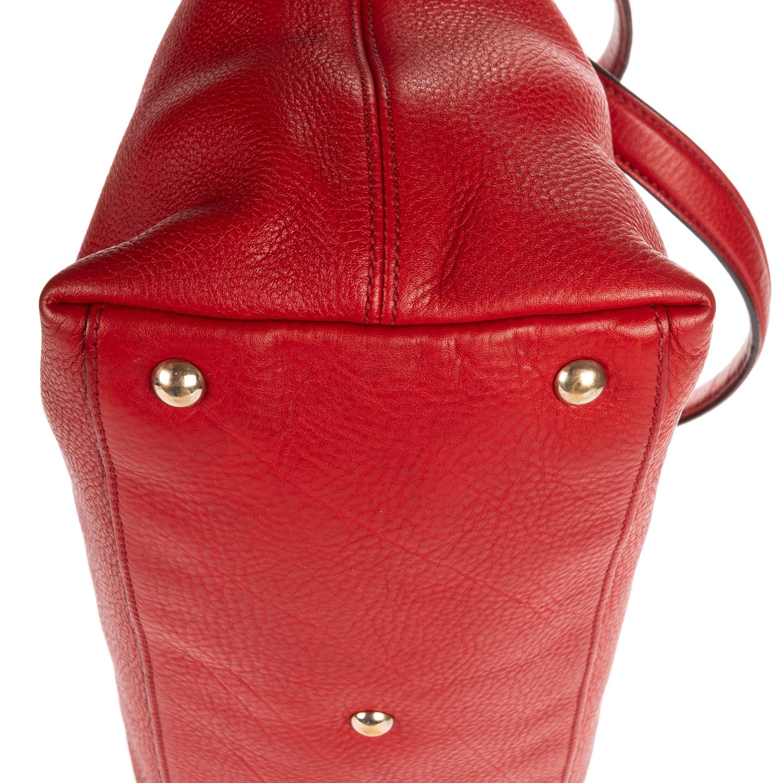 GUCCI グッチソーホー赤グレインレザーA