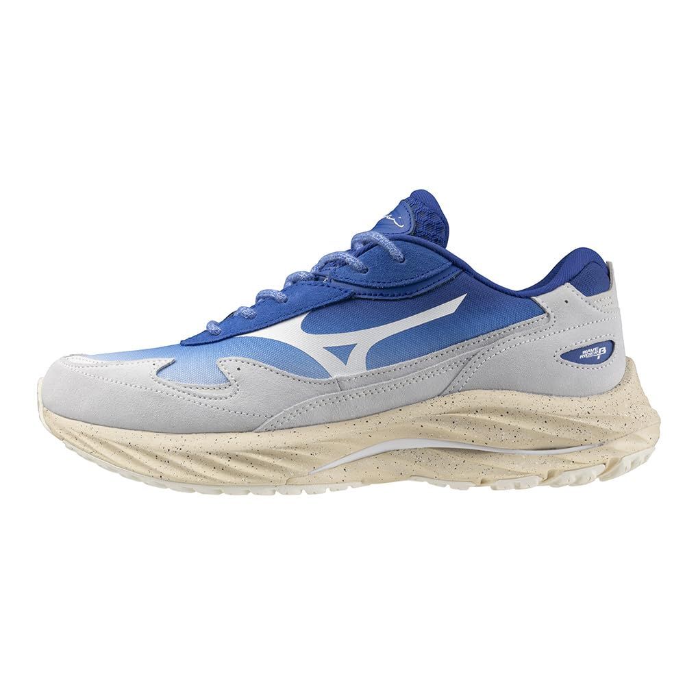 [MIZUNO] ウエーブライダー B D1GA241001260 [ブルー×ホワイト×サンドベージュ] [26.0 cm 2E]