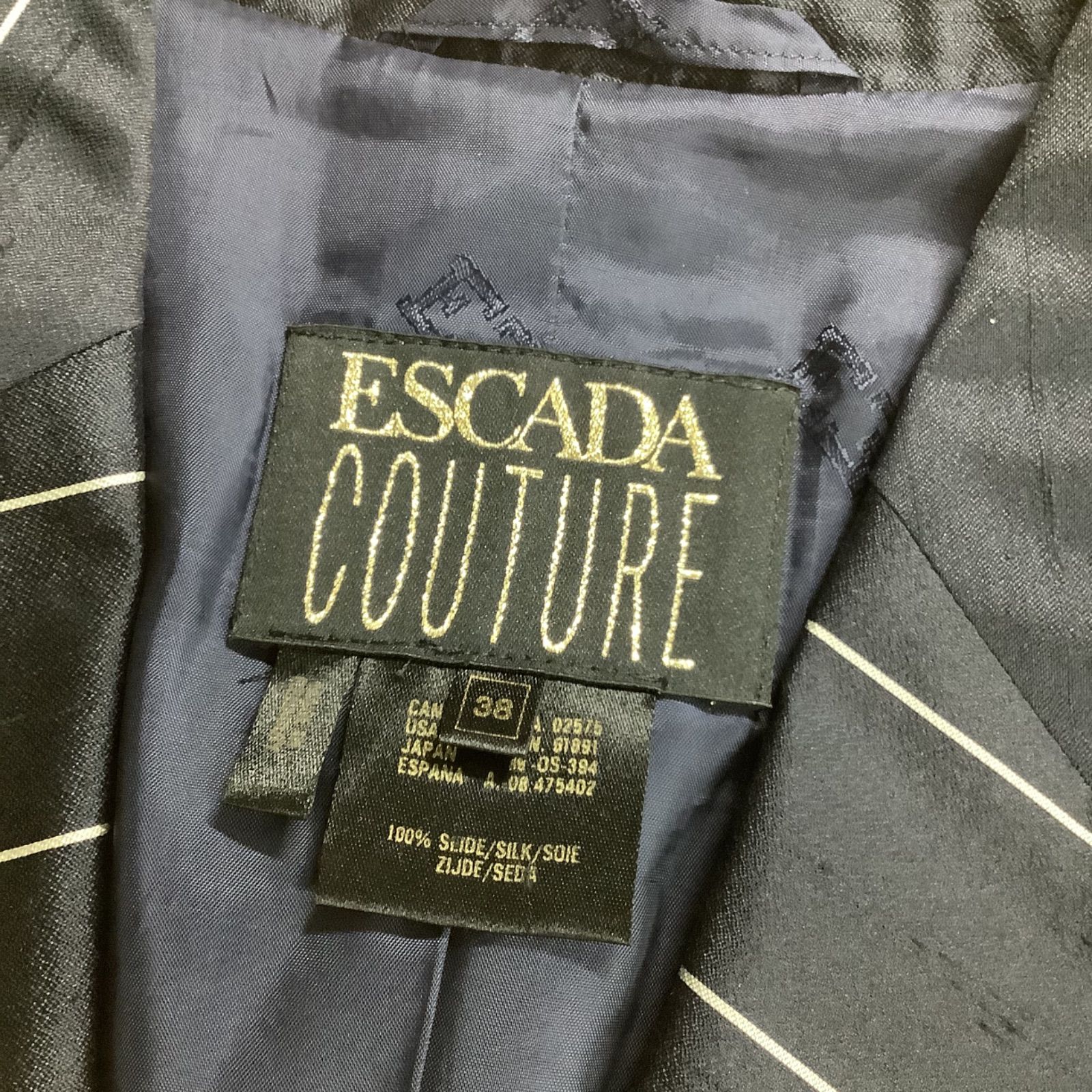 ESCADA COUTURE エスカーダ クチュール ジャケット 38 - メルカリ