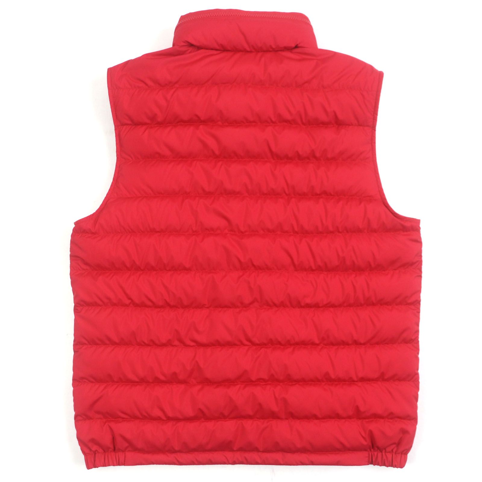 【極美品】MONCLER モンクレール ダウンベスト 0 レッド 極美品▽MONCLER モンクレール 2022年製 ALBYT アルビート