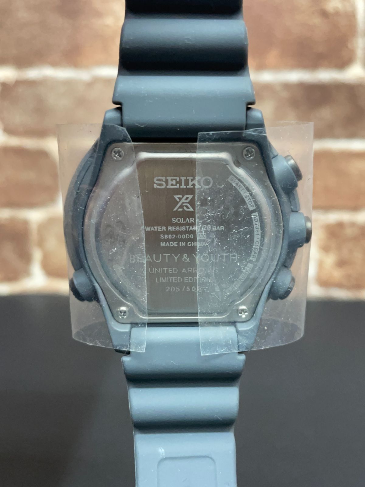 SEIKO セイコー 500本限定 PROSPEX プロスペックス LOWERCASE モデル UNITED ARROWS ユナイテッドアローズ  BEAUTY&TOUTH B&Y ビューティ＆ユース SBEP017 S802-00D0 ソーラー - メルカリ