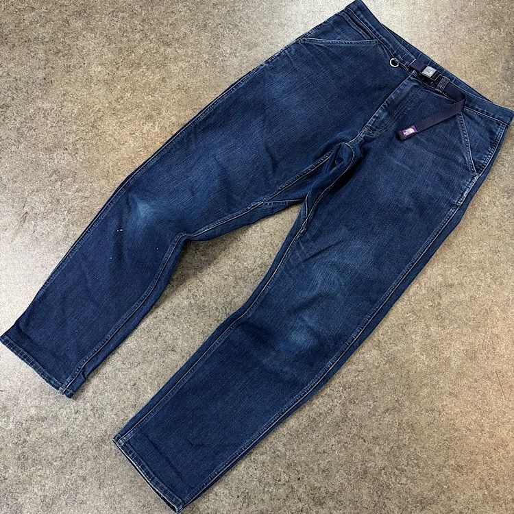 THE NORTH FACE Purple Label Coolmax Stretch Denim Tapered Denim Pants ザノースフェイス  パープルレーベル クールマックスストレッチデニムテーパードパンツ W34 NT5608N - メルカリ