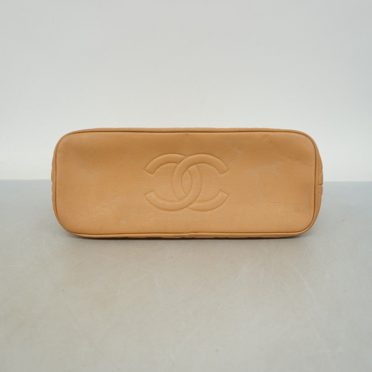 5ce6272】シャネル ショルダーバッグ マトラッセ キャビアスキン  