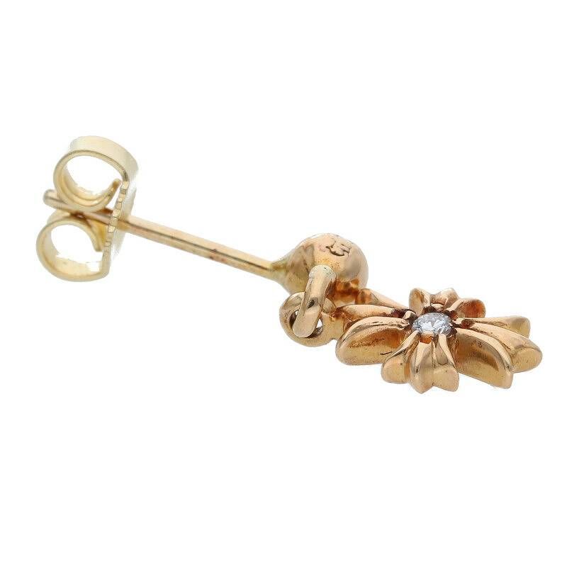 クロムハーツ 22K TNY E CH PLS DIA/タイニーECHプラスドロップ 1