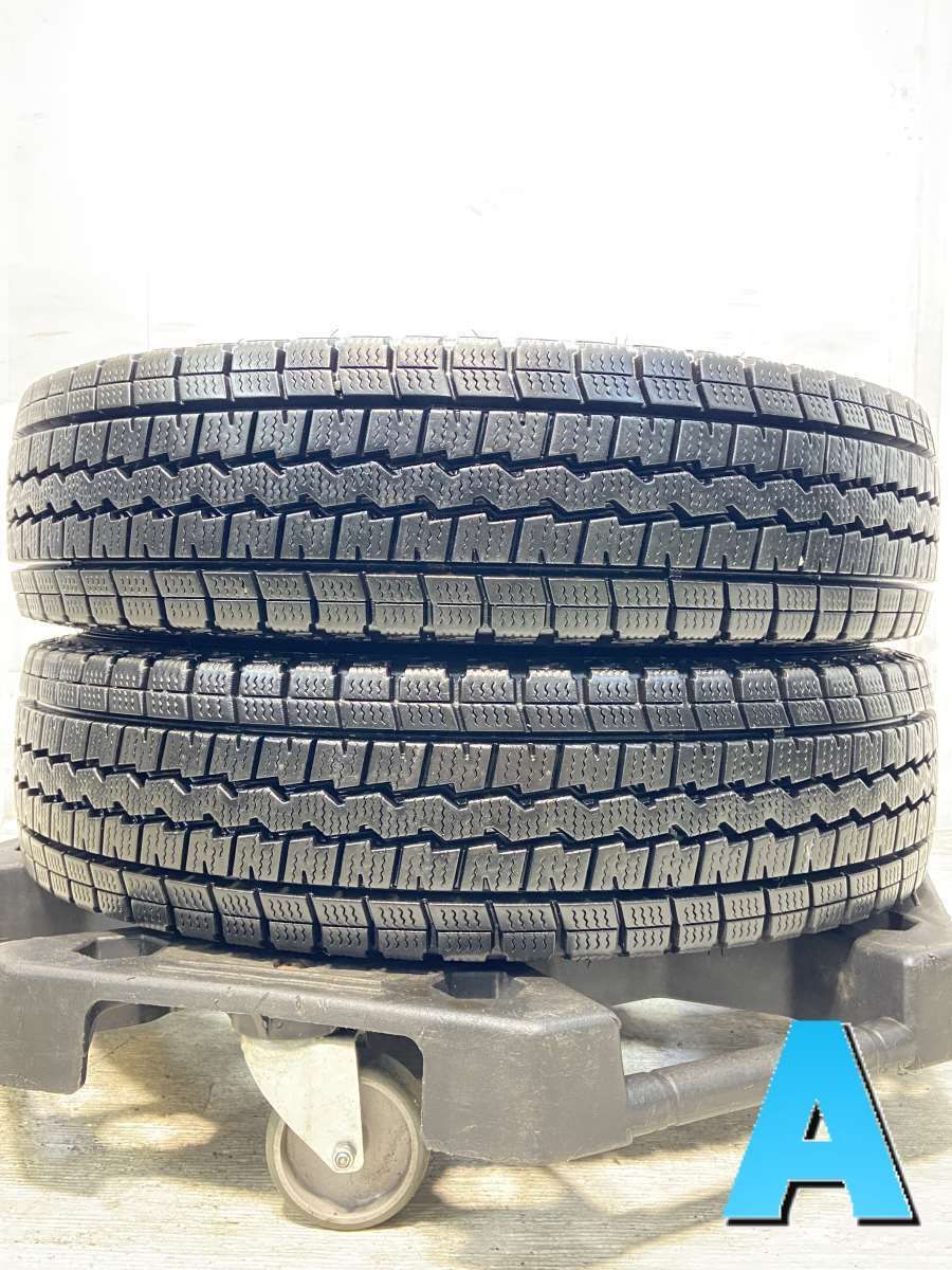 155/80R14 88/86LT nダンロップ ウィンターマックス SV01 n中古タイヤ スタッドレスタイヤ 2本セットn w14250107181