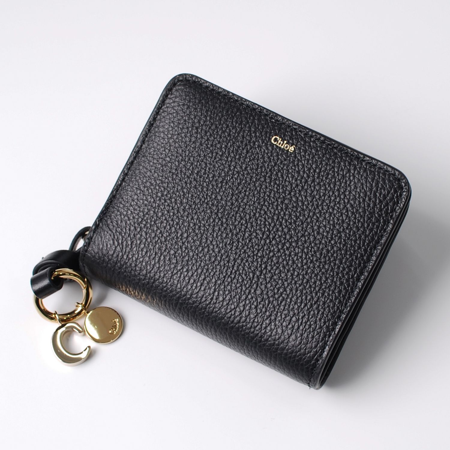 新品未使用】 Chloe クロエ 二つ折り財布 ALPHABET アルファベット 