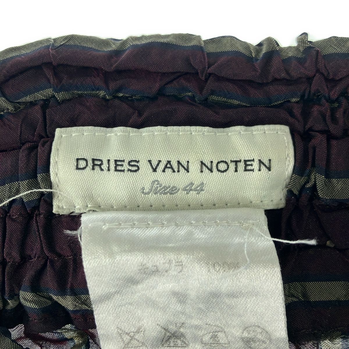 DRIES VAN NOTEN ドリスヴァンノッテン 16SS ストライプショートパンツ
