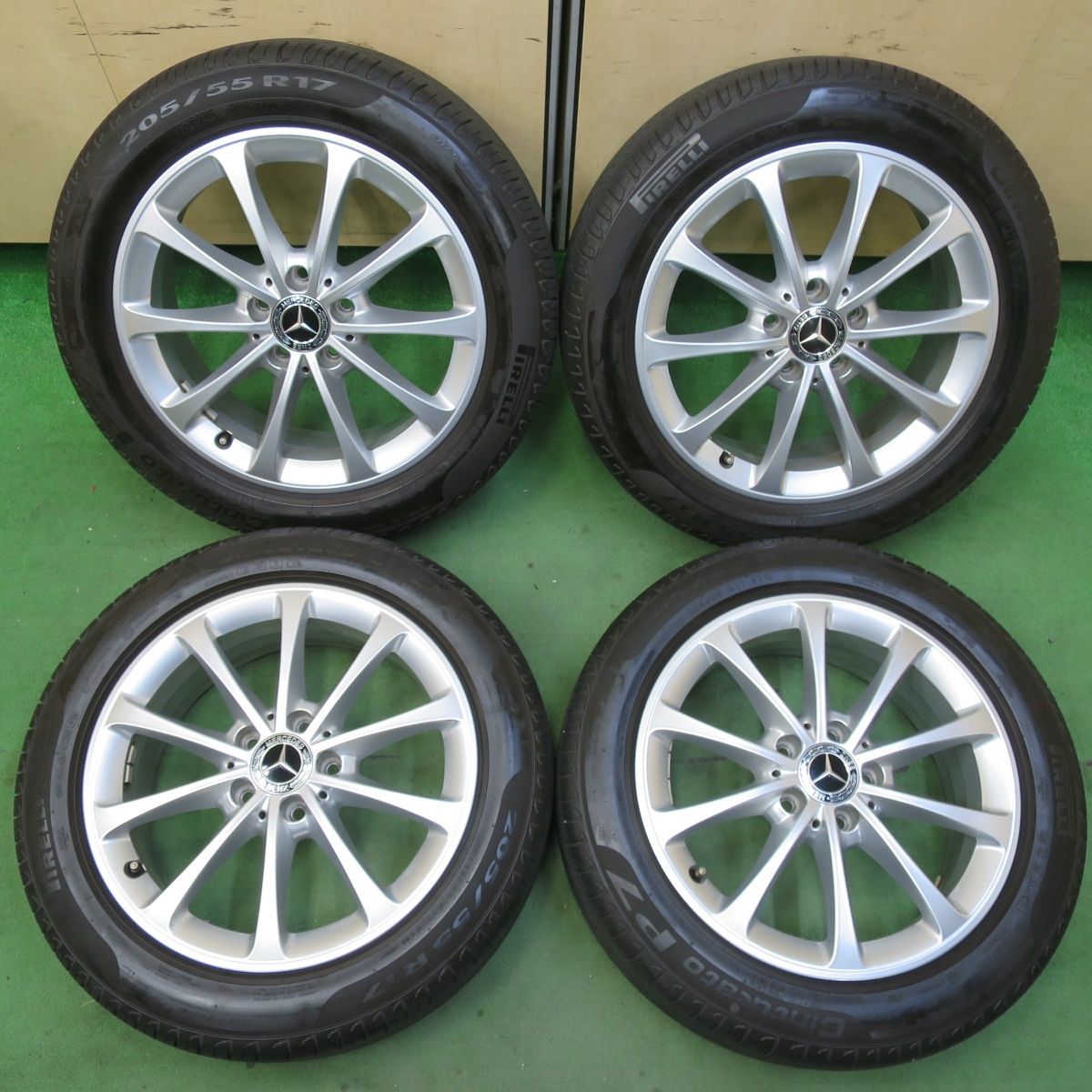 キレイ☆ベンツ Aクラス W177 Bクラス W247 純正 205/55R17 ピレリ 