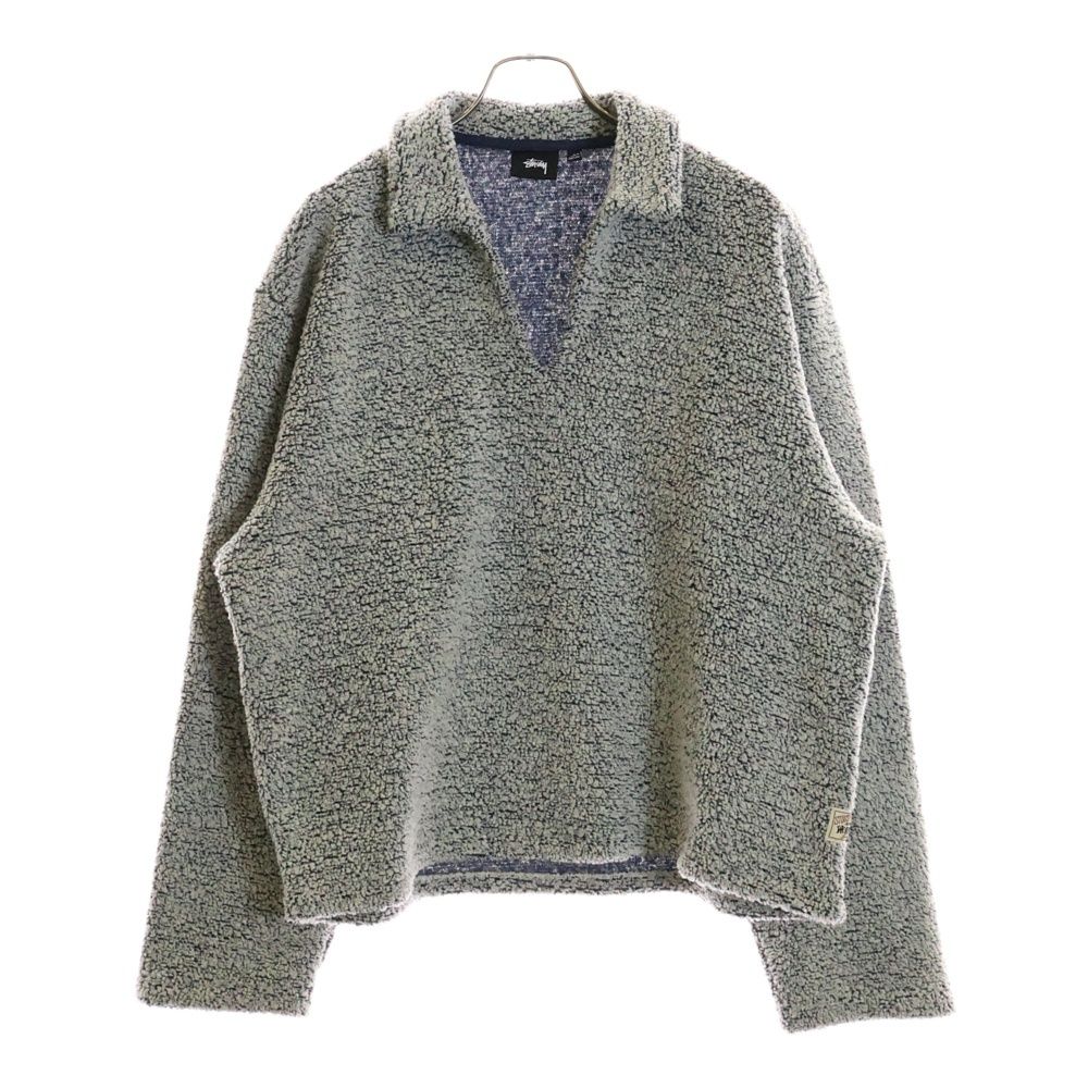 STUSSY (ステューシー) WOOL BLEND SHERPA PULLOVER 118566 ウール