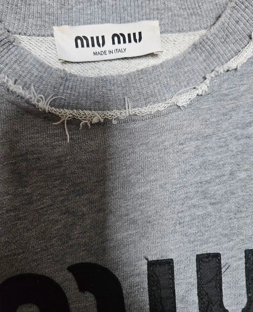 MIU ミュウミュウ トレーナー スウェットシャツ