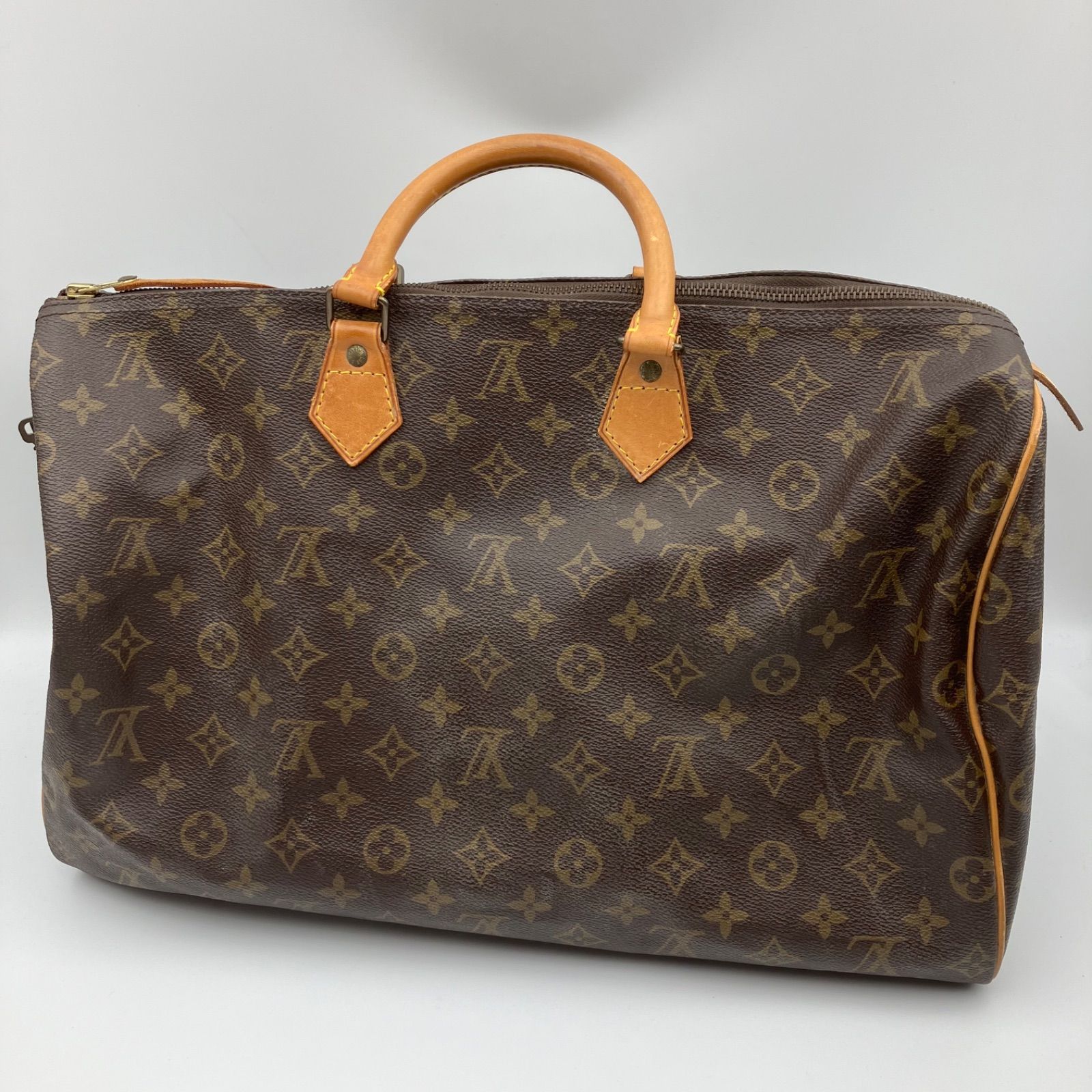 LOUIS VUITTON ルイヴィトン スピーディ40 M41522 モノグラム キャンバス ボストンバッグ 鍵付き BAG ブラウン 鞄 カバン  レディース メンズ SG141-2 - メルカリ