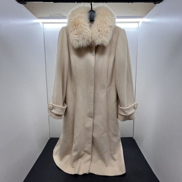 06w19066 エムズグレイシー M S GRACY レディース M S GRACY エムズグレイシー ファー付きロングコート アウター 品