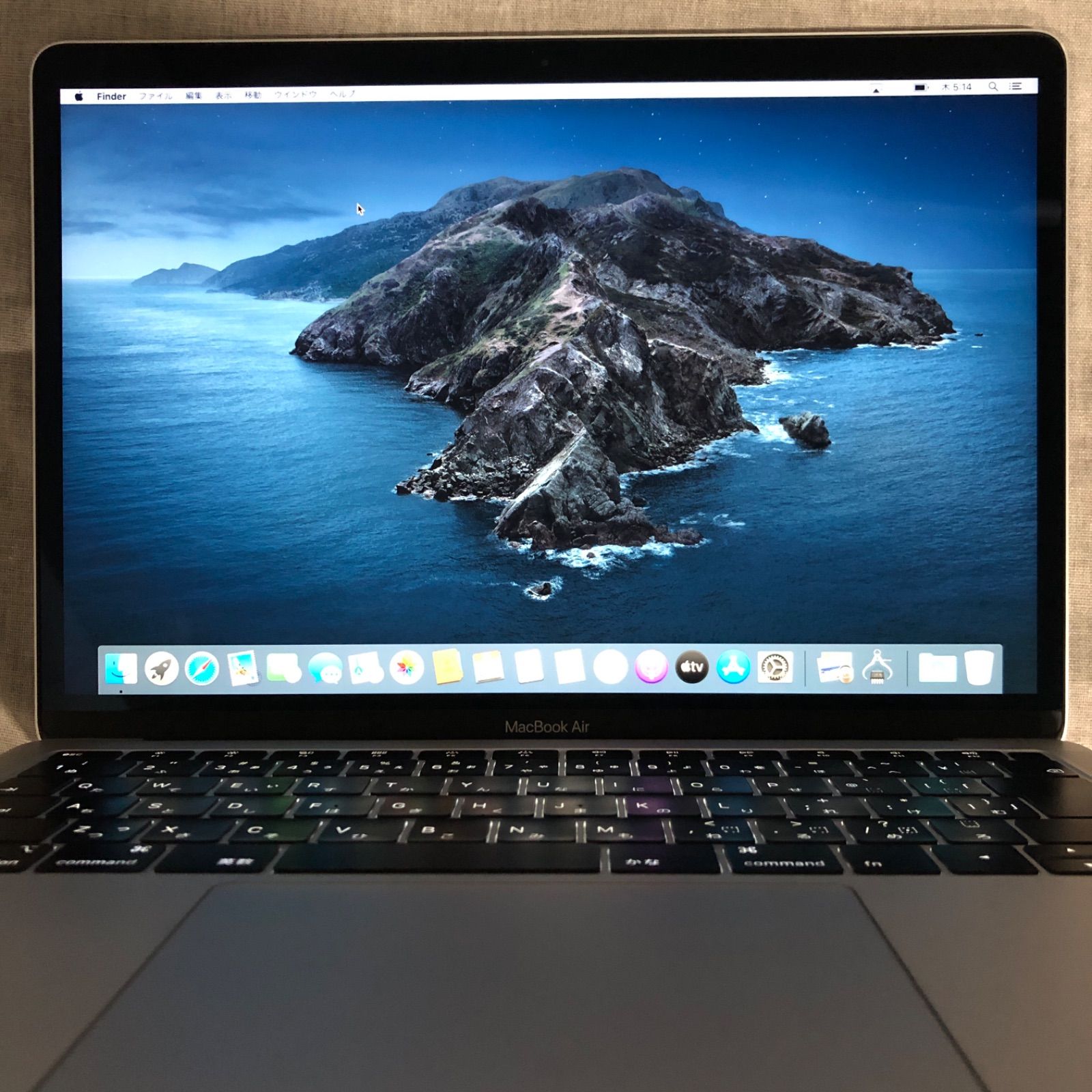 MacBook Air (Retina, 13-inch, 2019) 本体（MacBook Air (Retina, 13 