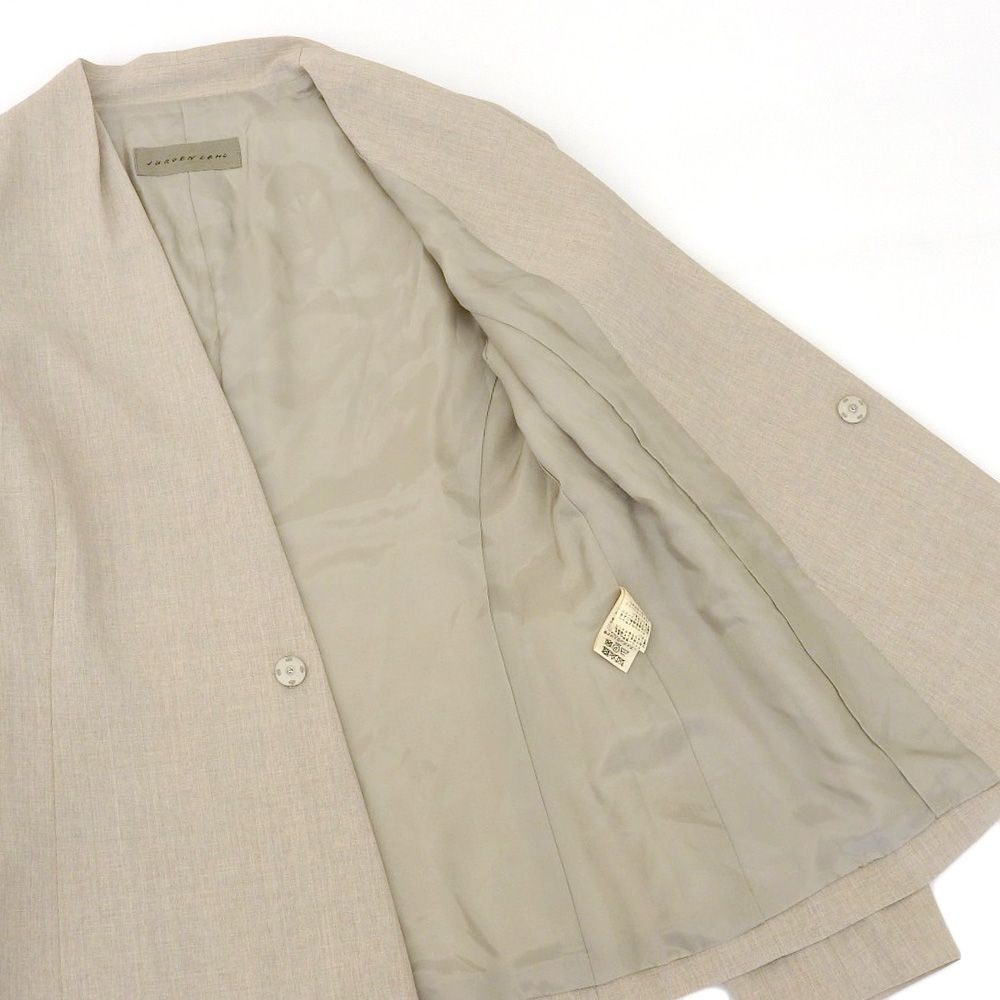 JURGEN LEHL ジャケット ライトグレー 新品未使用♡ JURGEN LEHL ジャケット ライトグレー 新品未使用♡ JURGEN LEHL