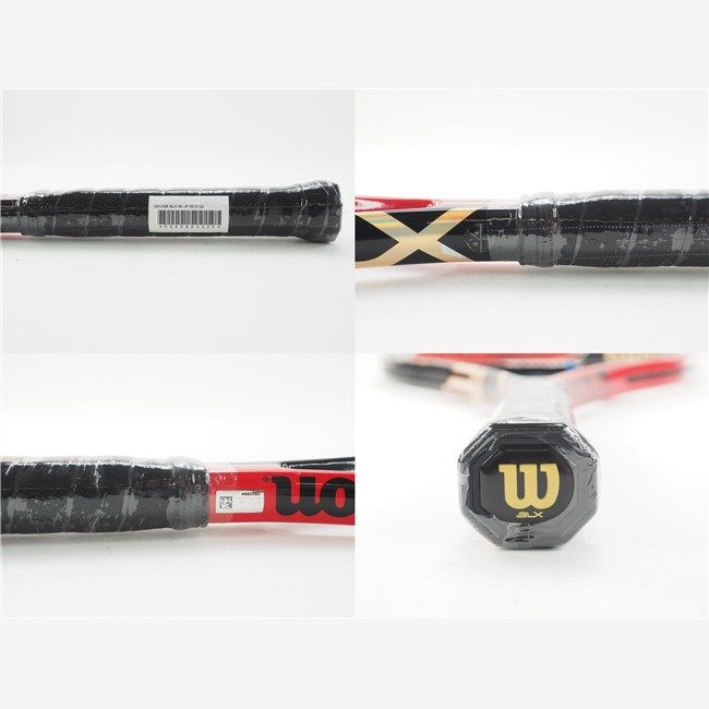 wilson - 中古 テニスラケット ウィルソン シックスワン BLX 95 JP 2010年モデル【一部グロメット割れ有り】 (G2)WILSON SIX.ONE BLX 95 JP 2010 Wilson 中古 テニスラケット ウィルソン シックスワン BLX 95 JP