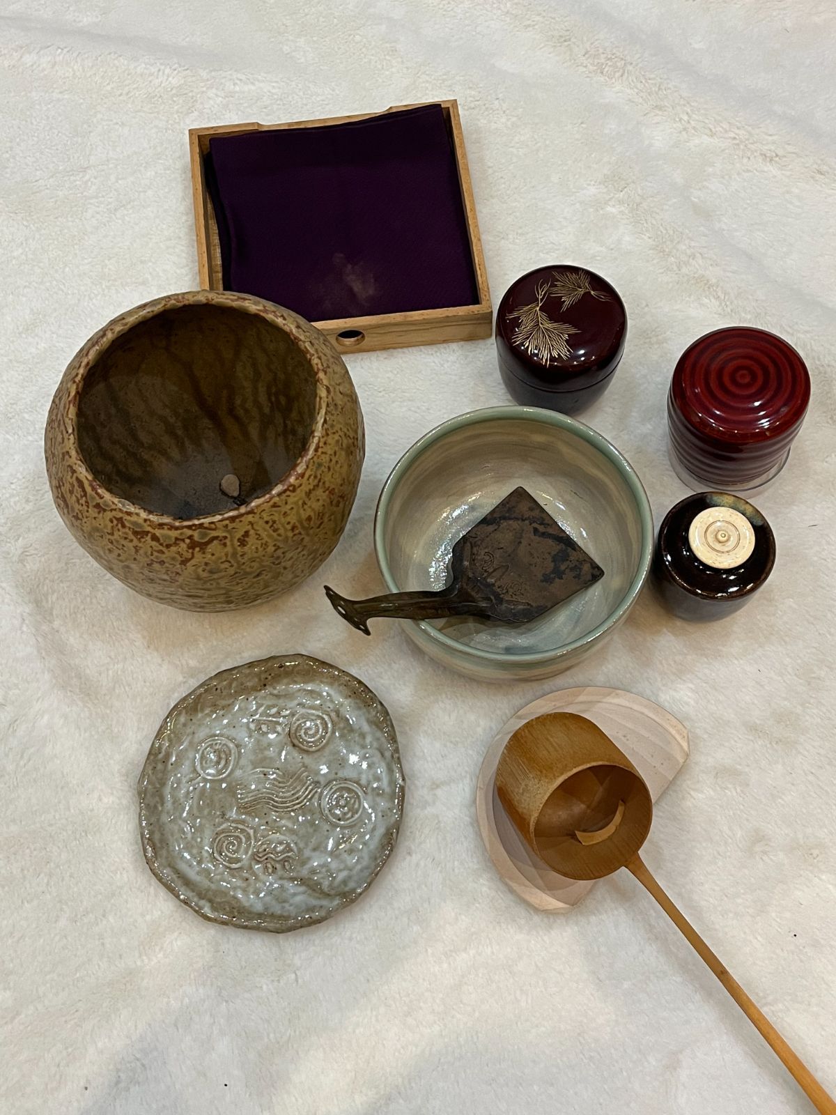 有田焼 ZEPHYR 風花雪月 グルーブプレート 「風」 「花」 各1枚