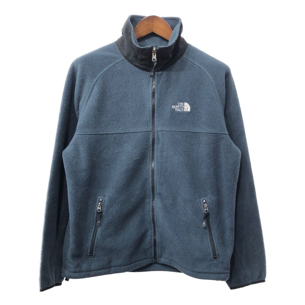 THE NORTH FACE ノースフェイス フルジップ フリースジャケット アウトドア ネイビー (メンズ M) 中古 古着 Q4651 - メルカリ